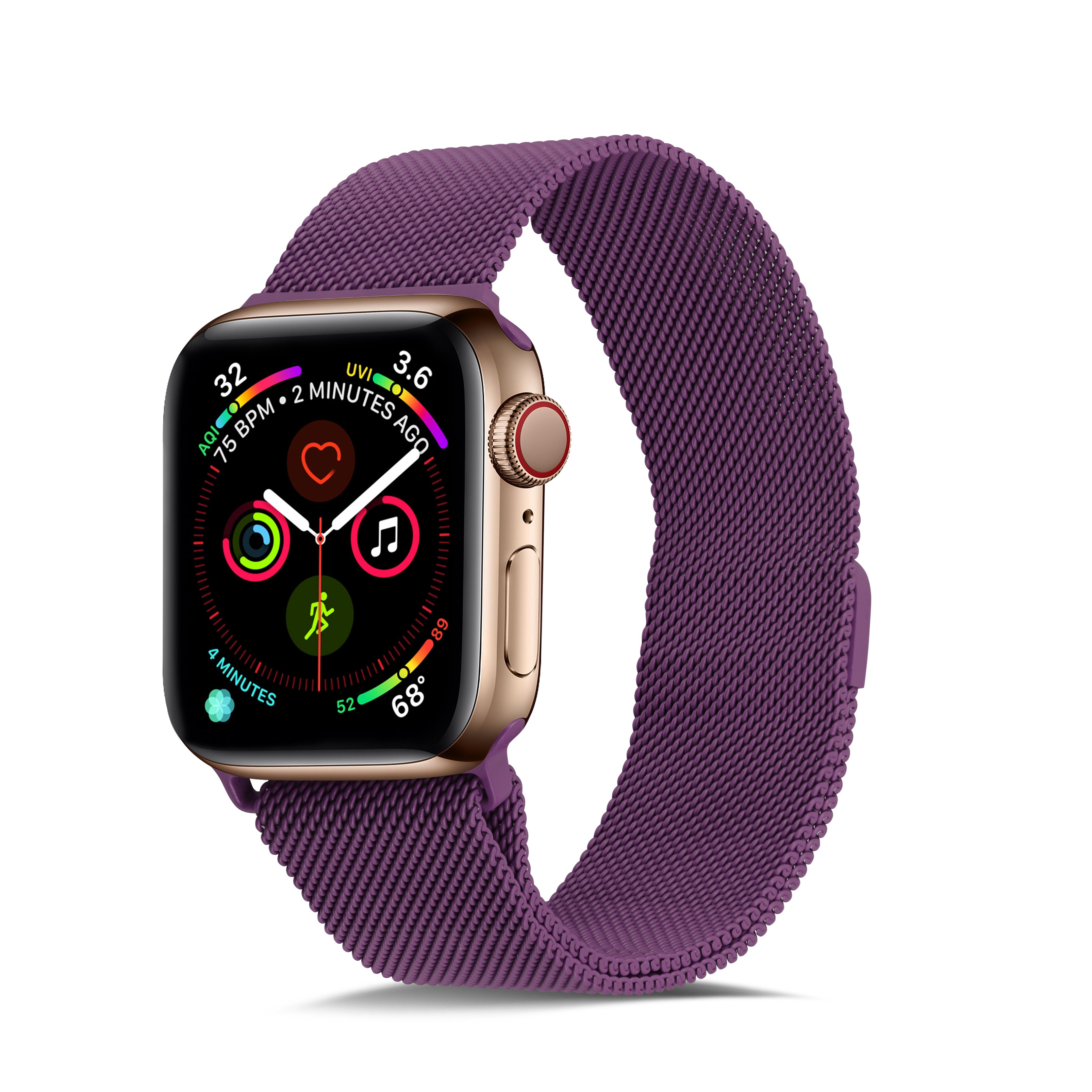 Kompatibel mit Apple Watch Armband Lila
