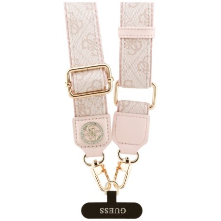 Universal lanyard Guess CBDY 4G Tether Patch Strass Metal Logo