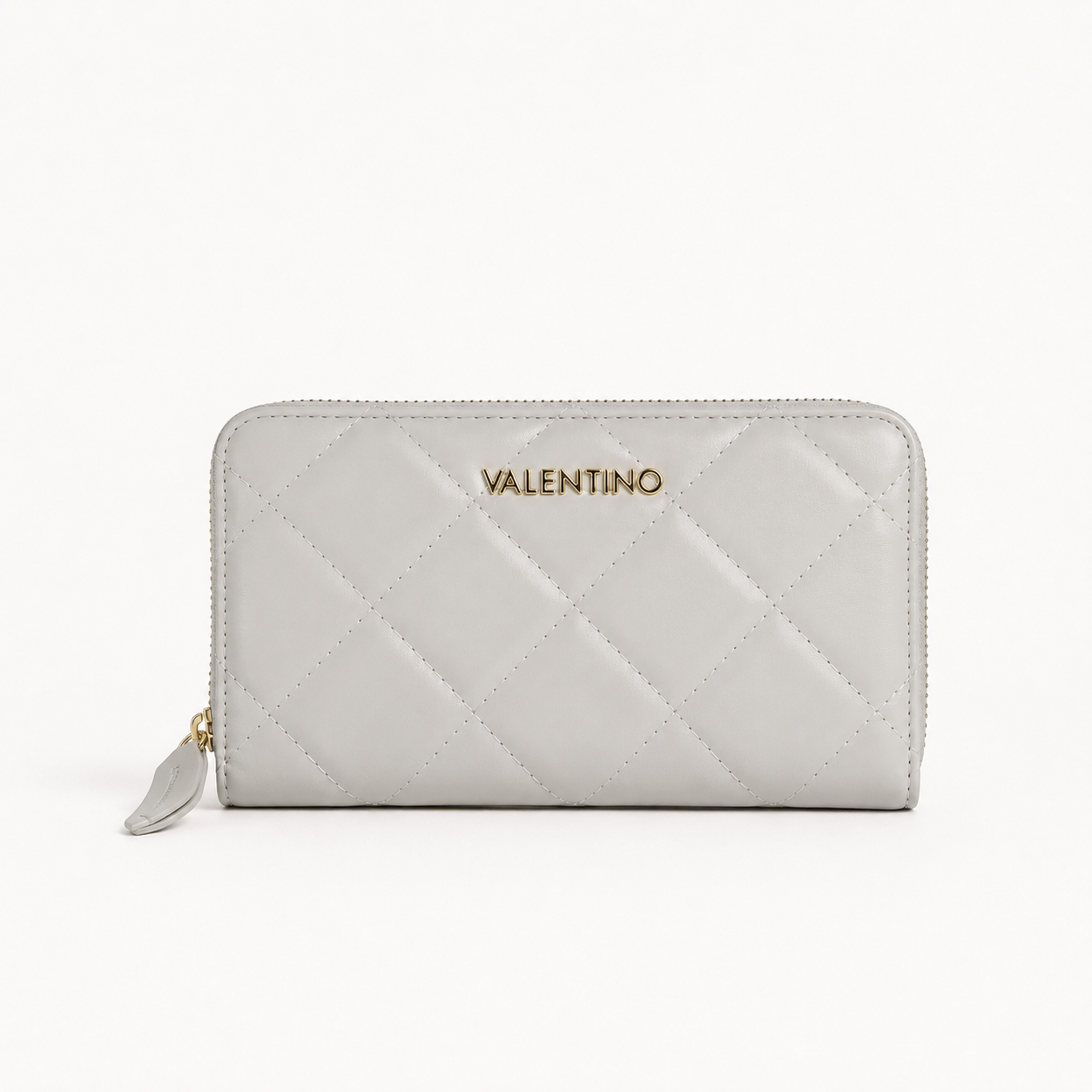 Valentino Damen Portemonnaie Groß Grau