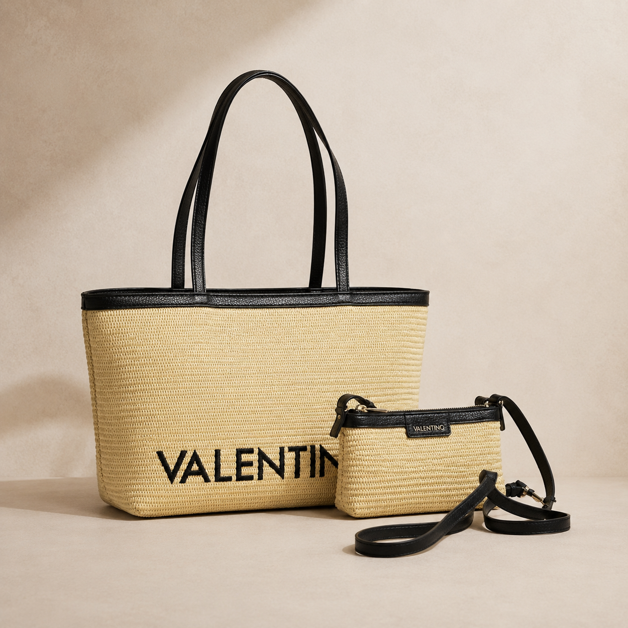 Valentino Bags Damen-Schultertasche Maiam 2in1