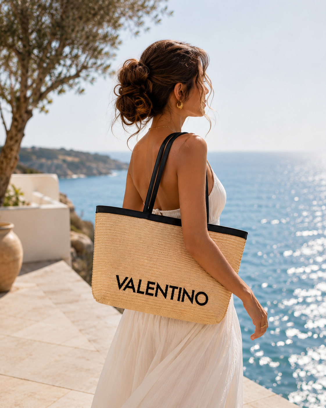 Valentino Bags Damen-Schultertasche Maiam 2in1