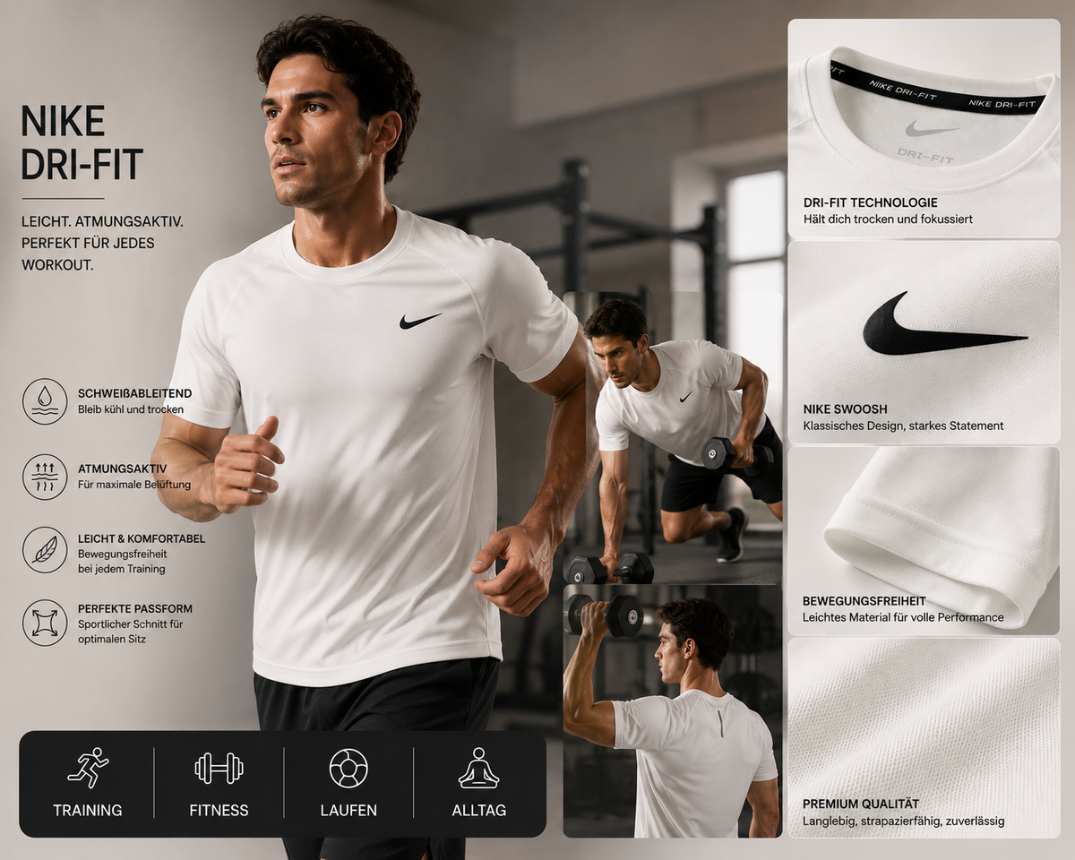 Nike TShirt - Weis