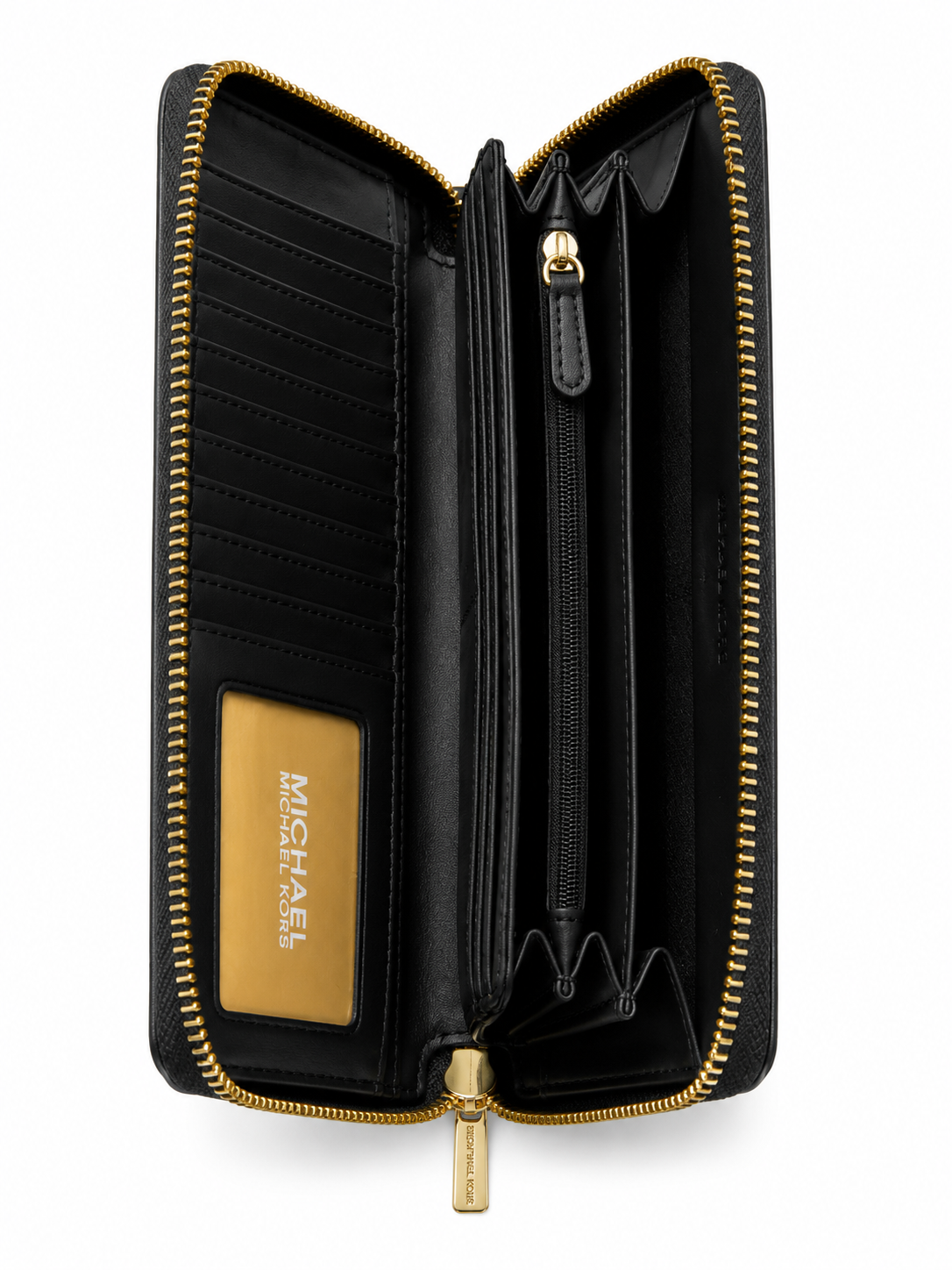 Michael Kors Jet Set Travel Geldbeutel Schwarz