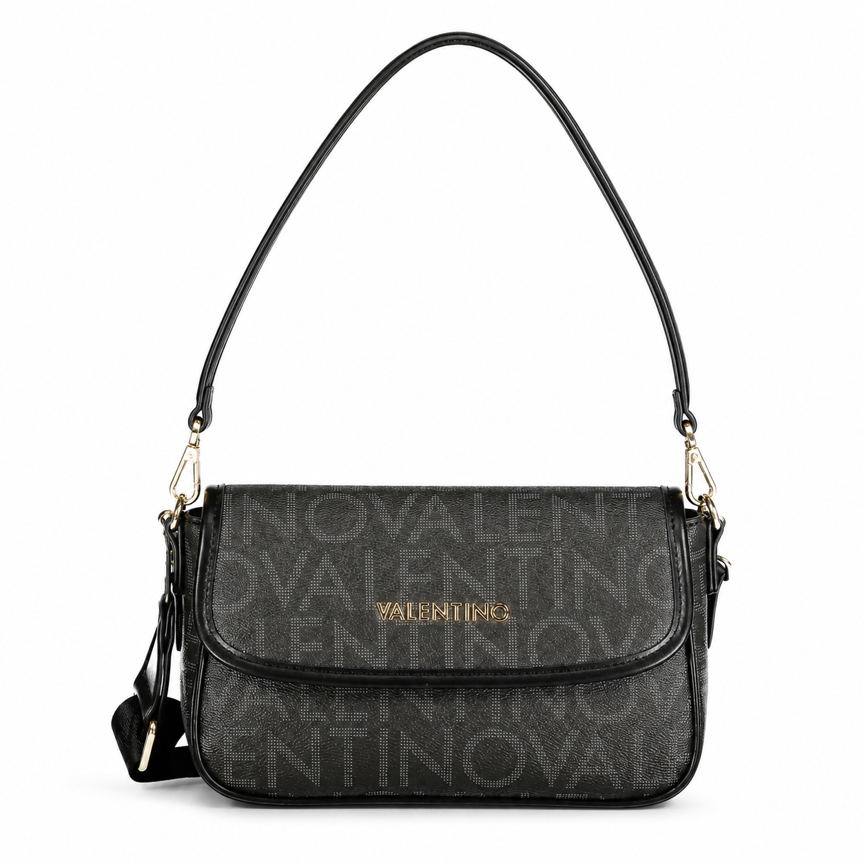 Mario Valentino Donna Schultertasche Schwarz