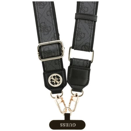 Universal lanyard Guess CBDY 4G Tether Patch Strass Metal Logo