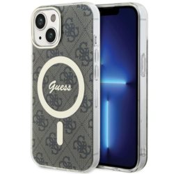 Guess iPhone 15 Plus/ 14 Plus 6.7"brown hardcase IML 4G MagSafe