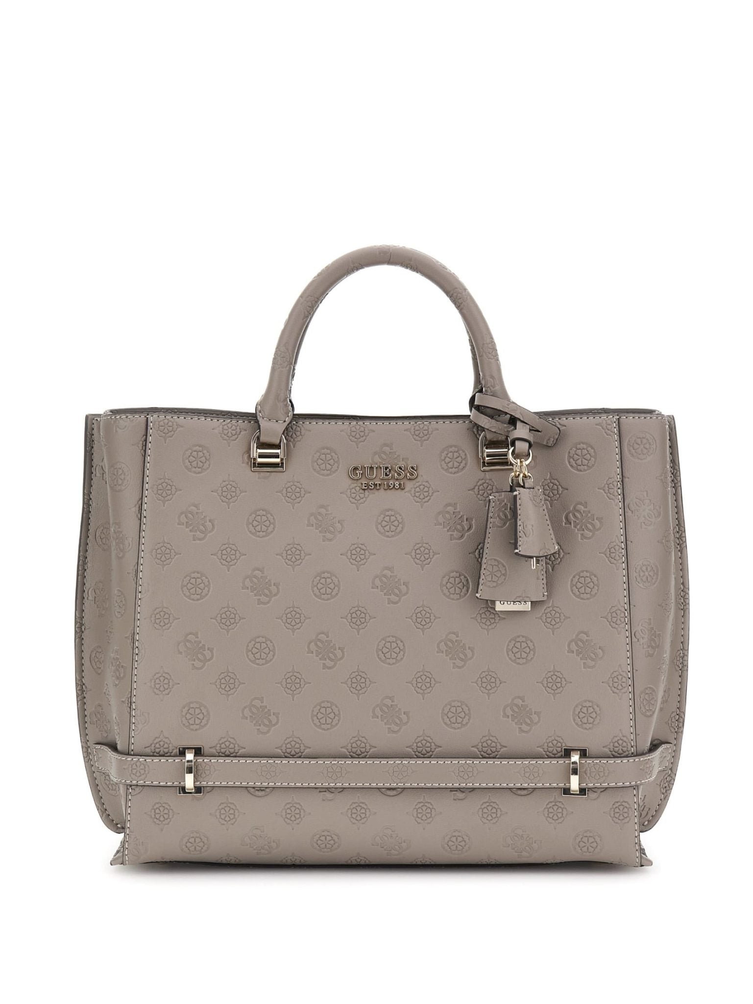 Guess Zarela Girlfriend Tote Taupe
