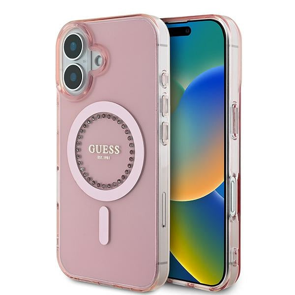 Guess iPhone 16   - Magsafe IML Rhinestones