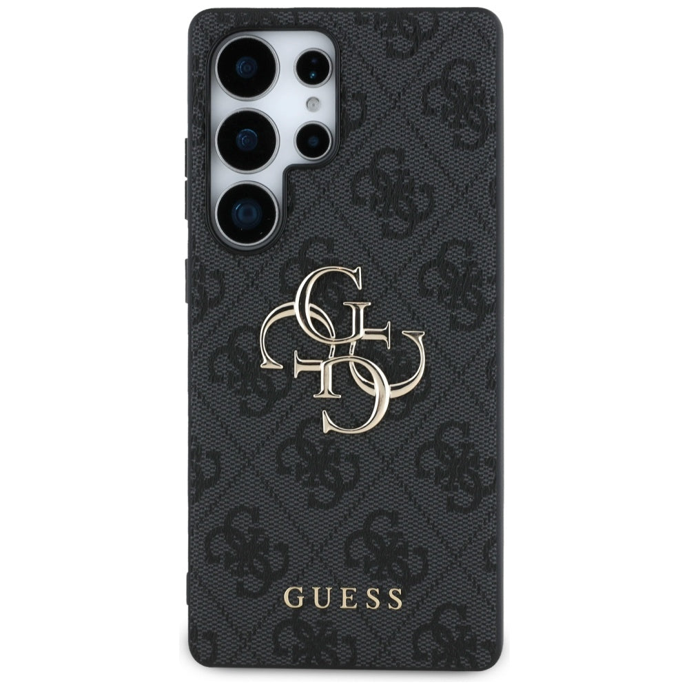 Guess Galaxy S25 Plus Hülle - 4G PU Big Logo - Schwarz