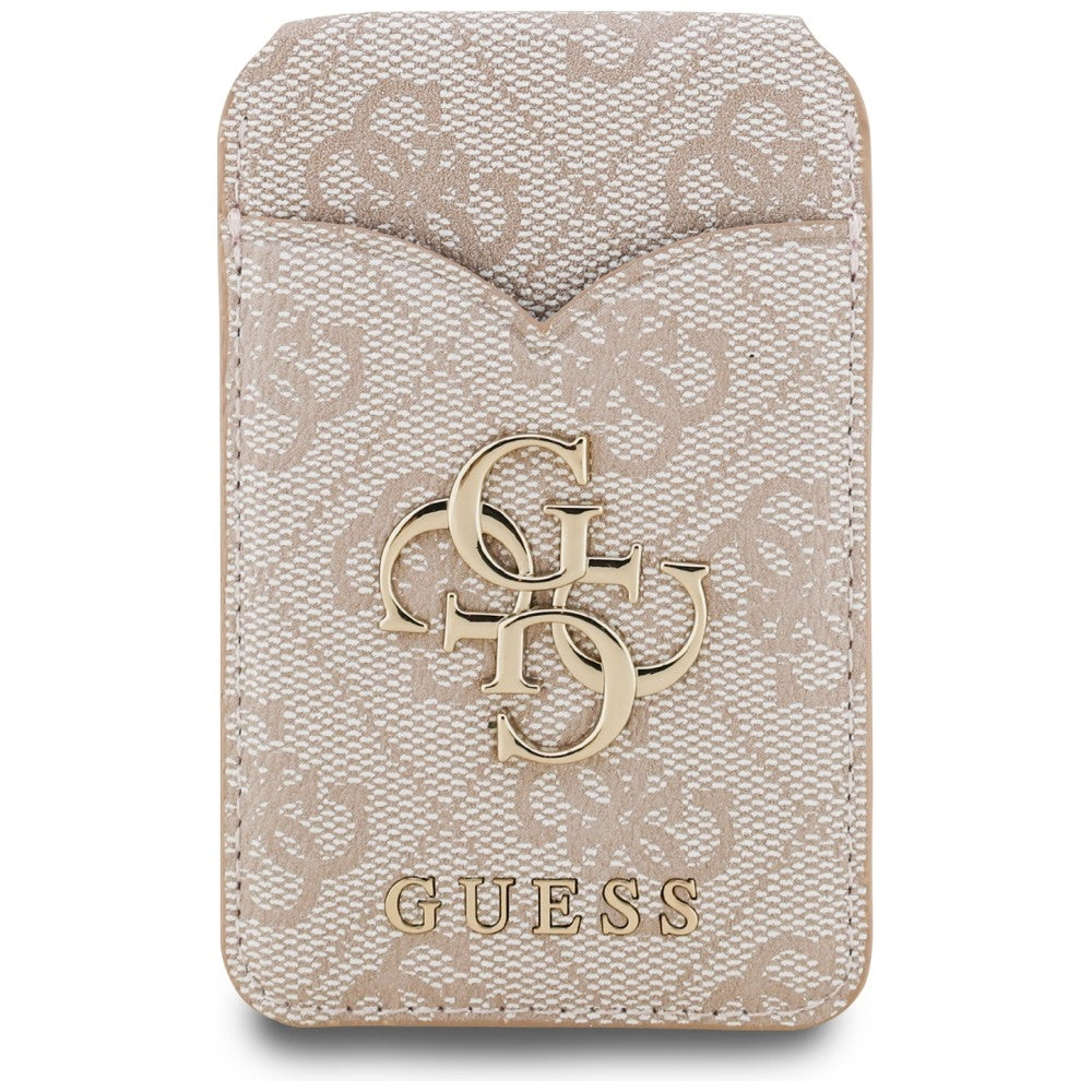 Guess Wallet mit Spiegel MagSafe Rosa