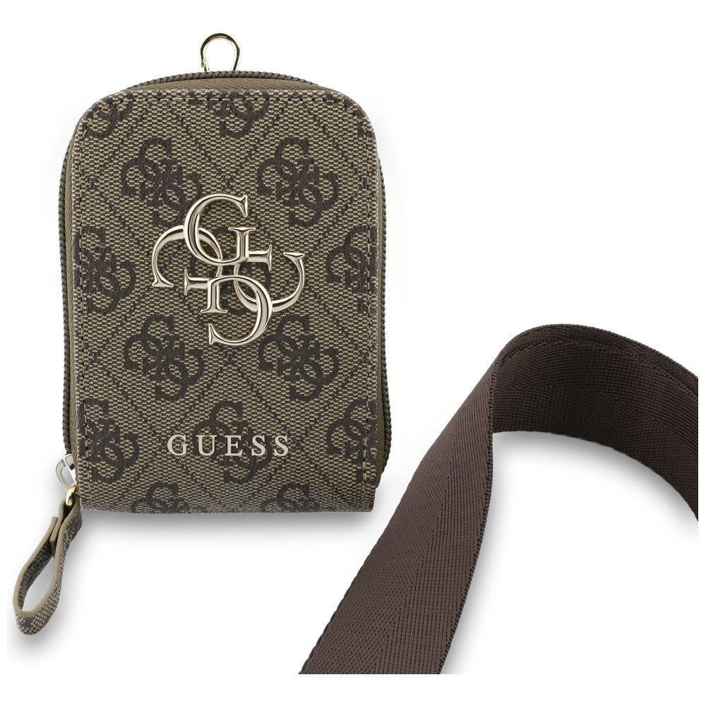 Guess Umhängekette mit Geldbeutel - Braun Rosa Schwarz