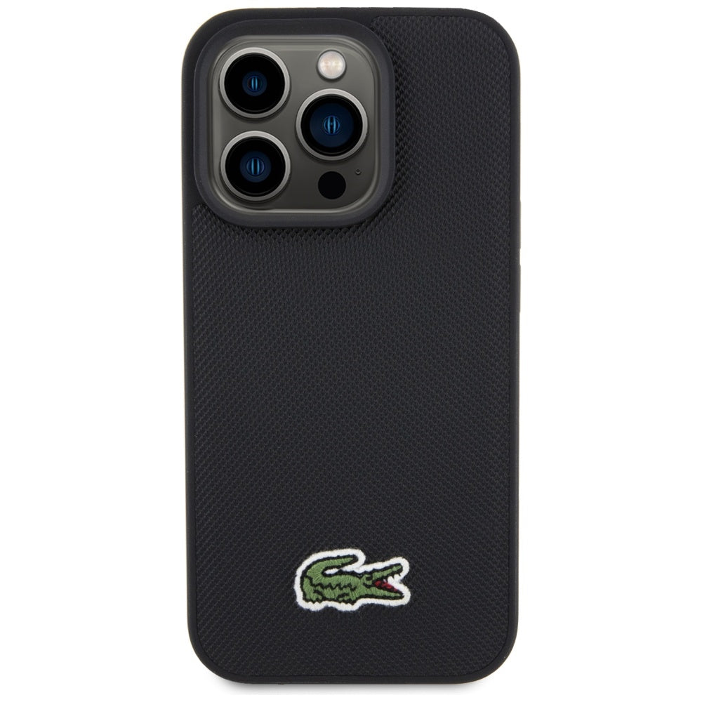 Lacoste Iconic Petit Pique Crossbody Cord MagSafe for iPhone  black
