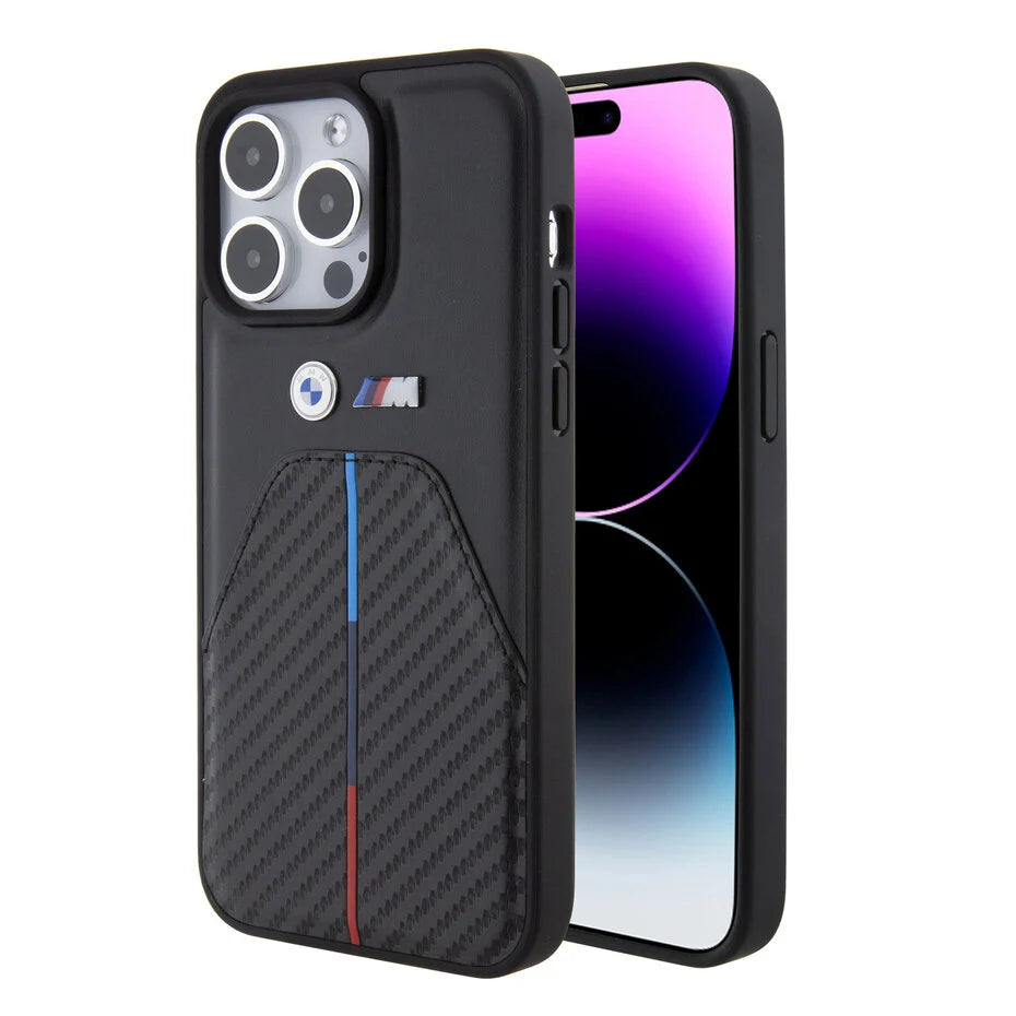 BMW iPhone 15 Pro Back-Cover hul - Schwarz