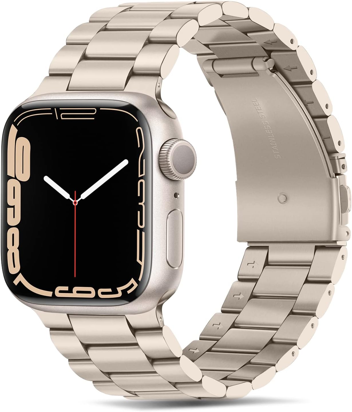 Kompatibel mit Apple Watch Armband Silber