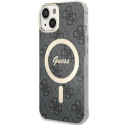 Guess  iPhone 14 / 15 / 13 6.1 black hardcase 4G MagSafe