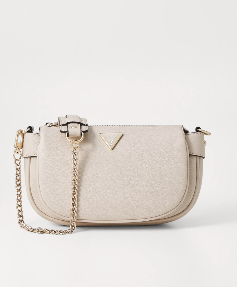 Guess Fedora Shoulder Bag Bone