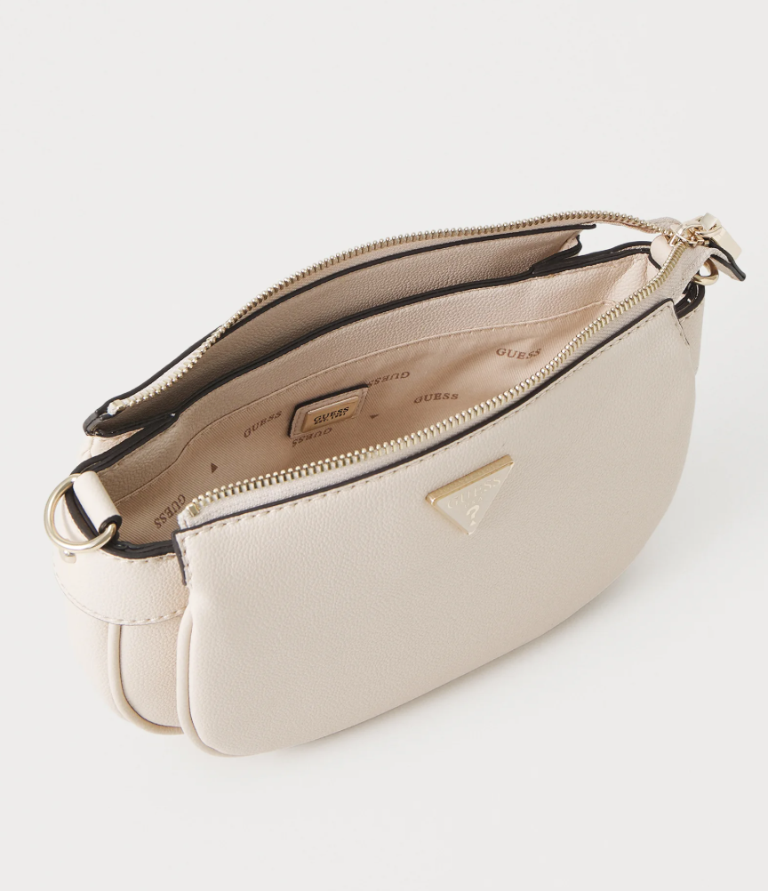 Guess Fedora Shoulder Bag Bone
