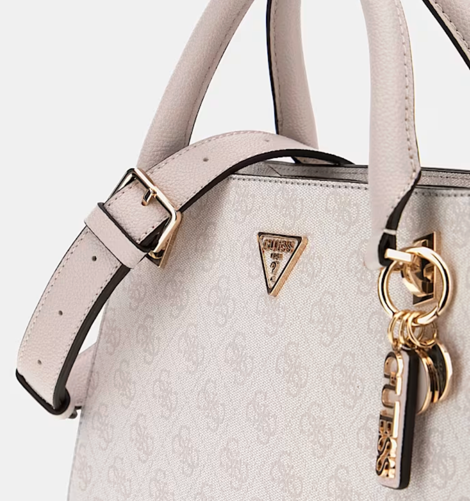 Guess Noelle White Logo Rosa