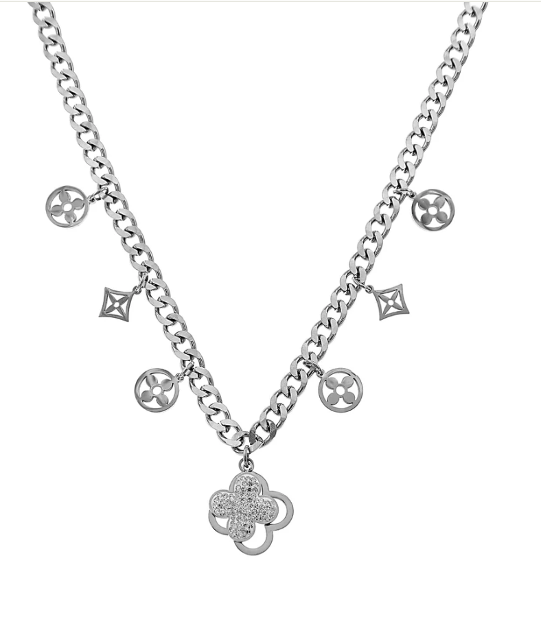 Lucky Halskette Edelstahl 18K vergoldet