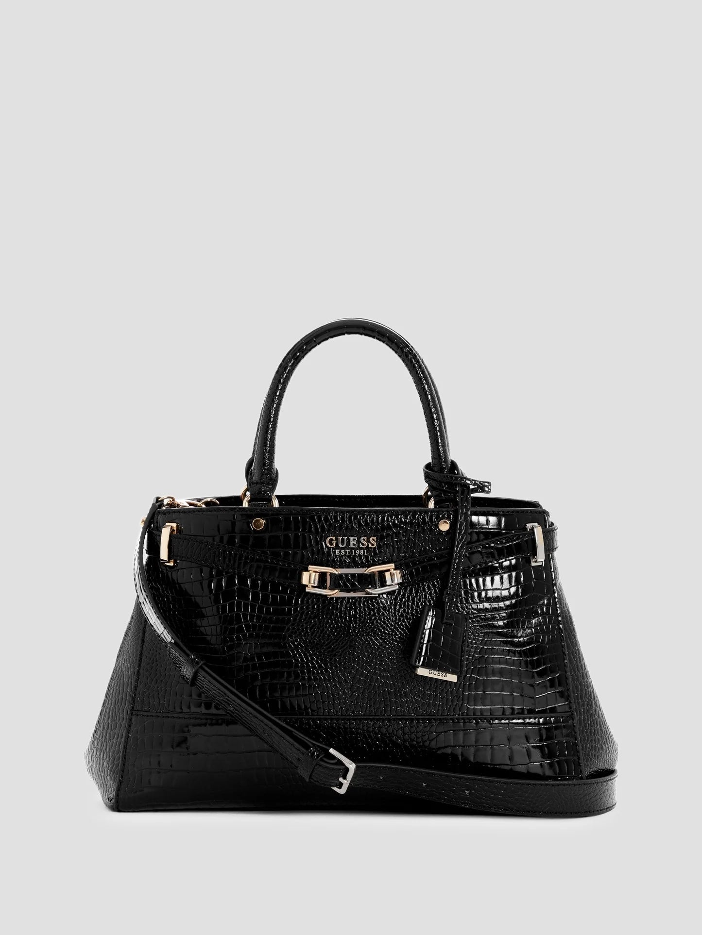 Guess  SILVYE LUXURY SATCHE Black