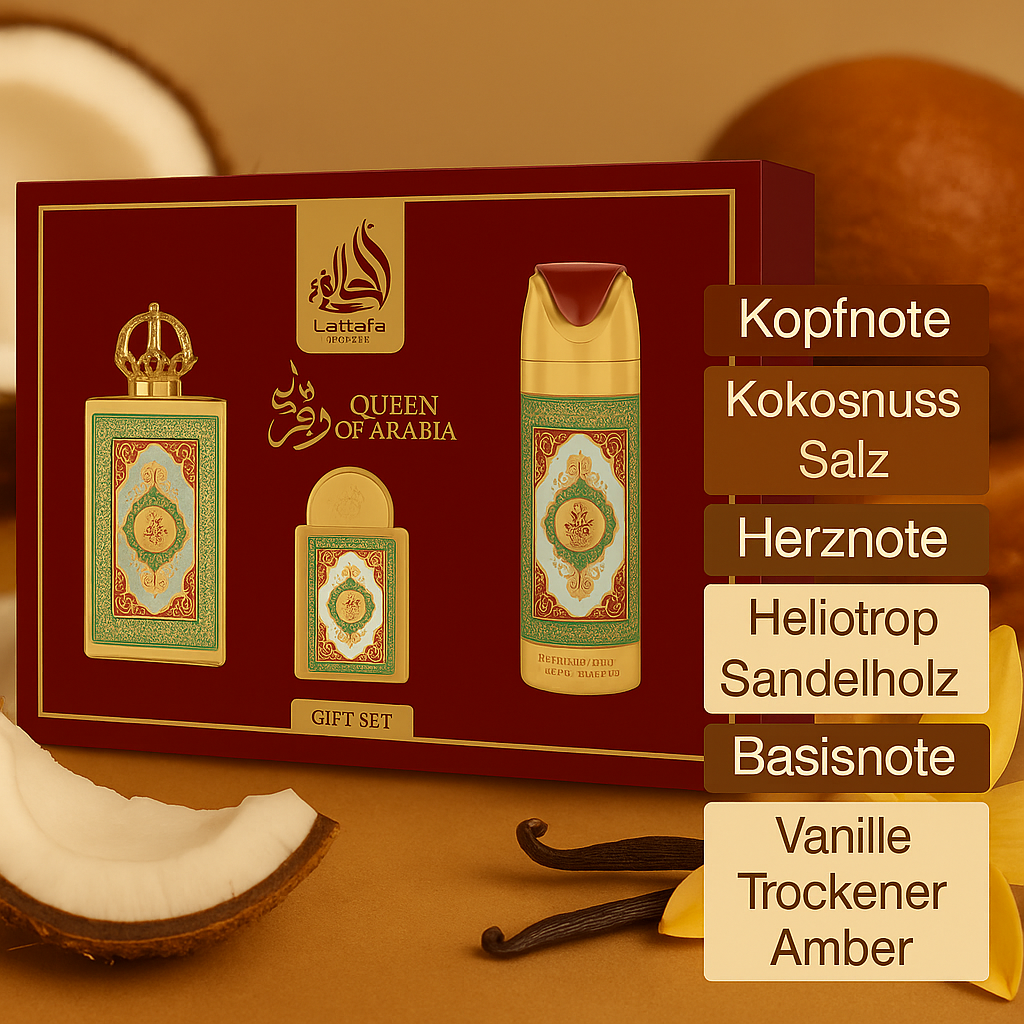 Queen of Arabia GIFTSET Eau de Parfum