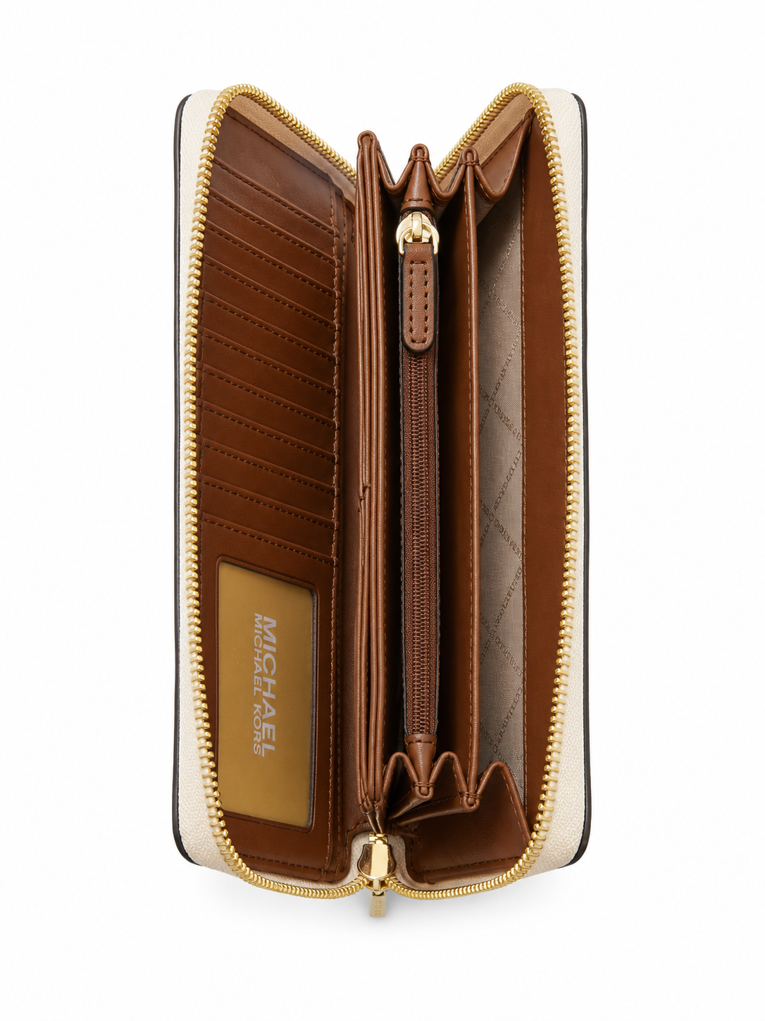 Michael Kors Jet Set Travel Geldbeutel Vanilla