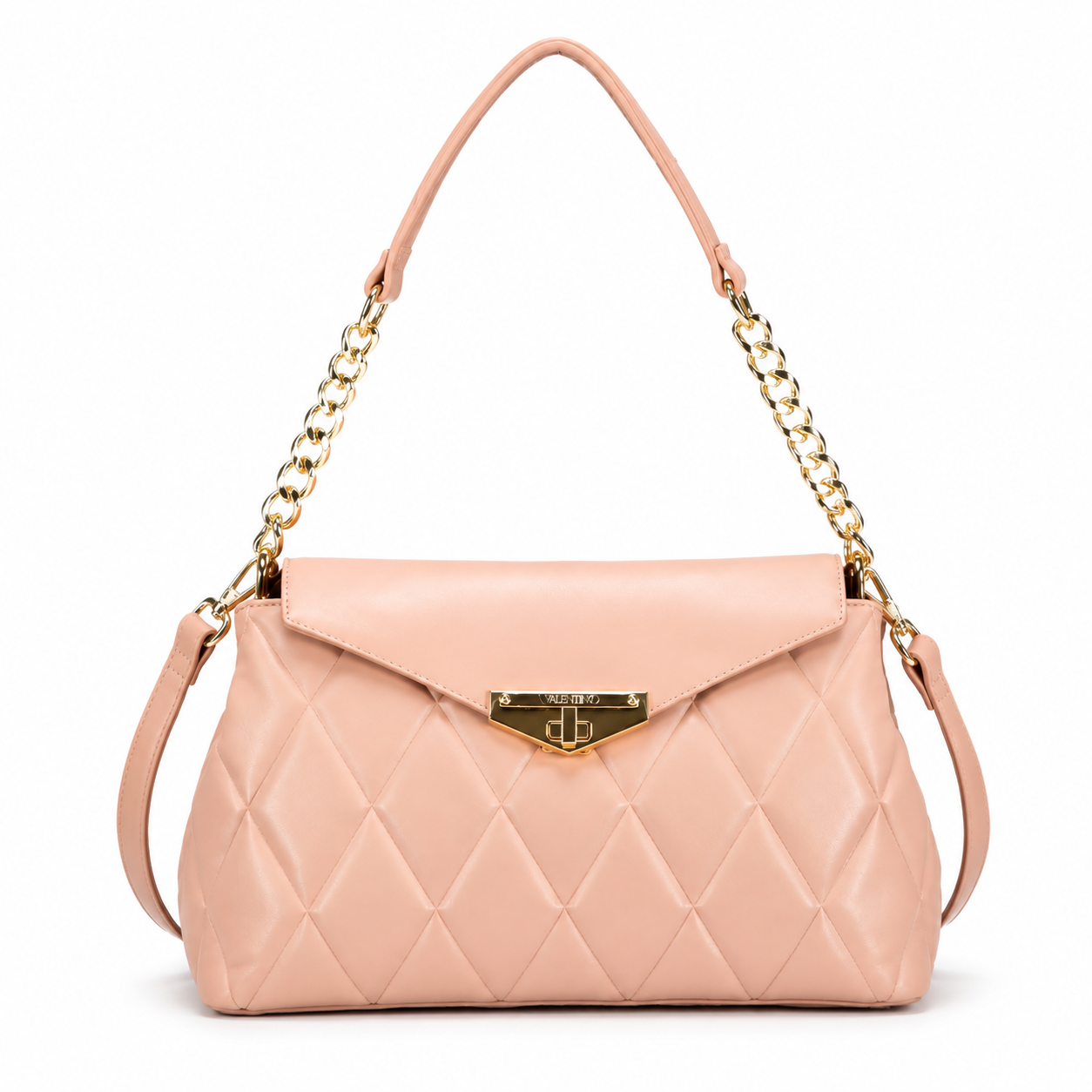 Valentino Damen Schultertasche Rosa