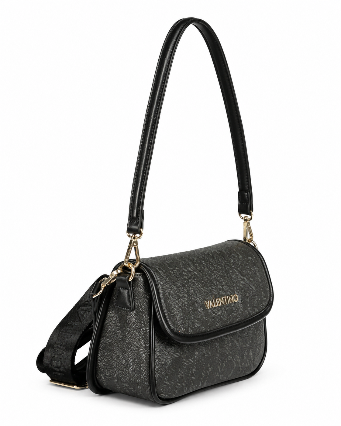 Mario Valentino Donna Schultertasche Schwarz