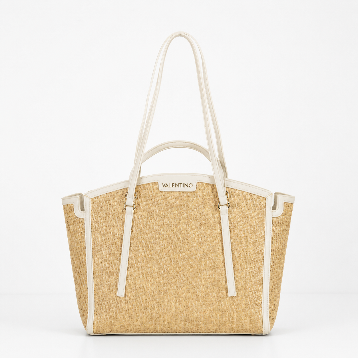 Valentino Taschen Beige Schultertasche