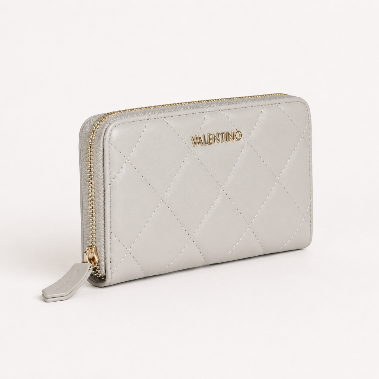 Valentino Damen Portemonnaie Groß  Grau