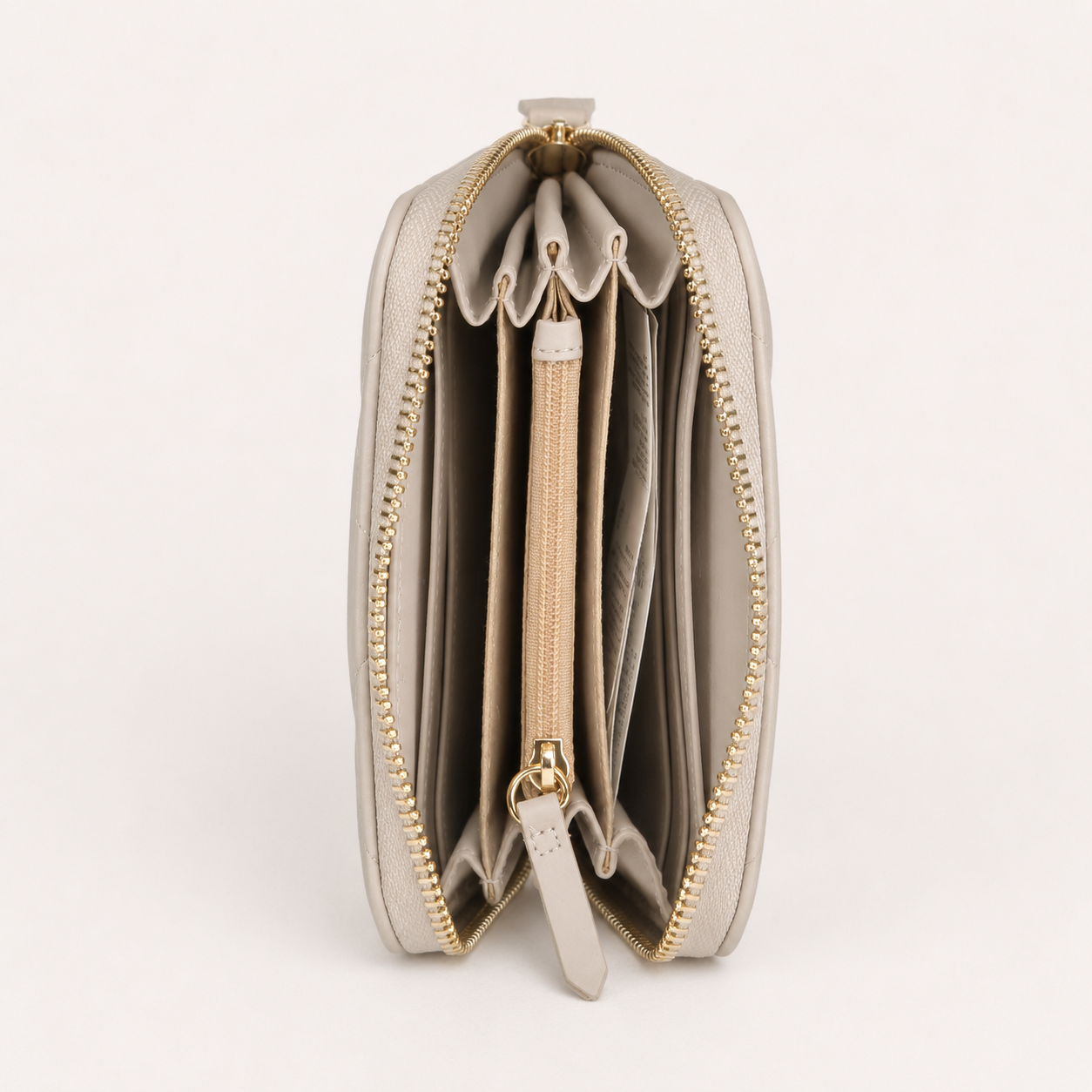 Valentino Damen-Portemonnaie Klein Grau