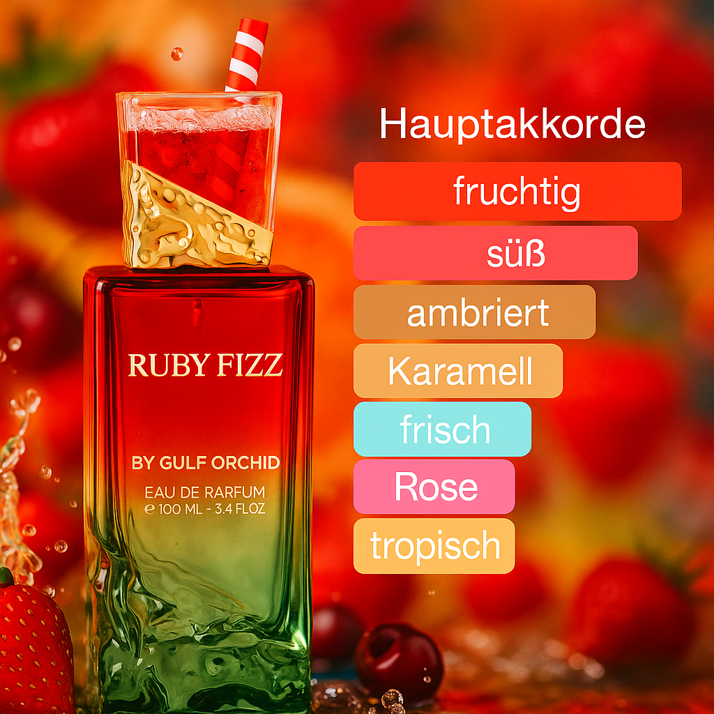 Ruby Fizz Gulf Orchid – 100ml Eau de Parfum