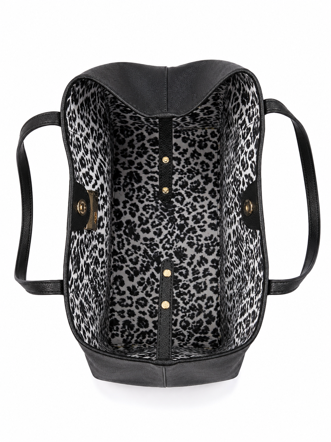 Vikky Small Shopper mit Innentasche – Schwarz