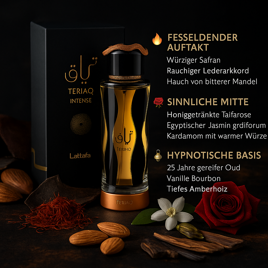 Lattafa Teriaq Intense 100ml - Damen