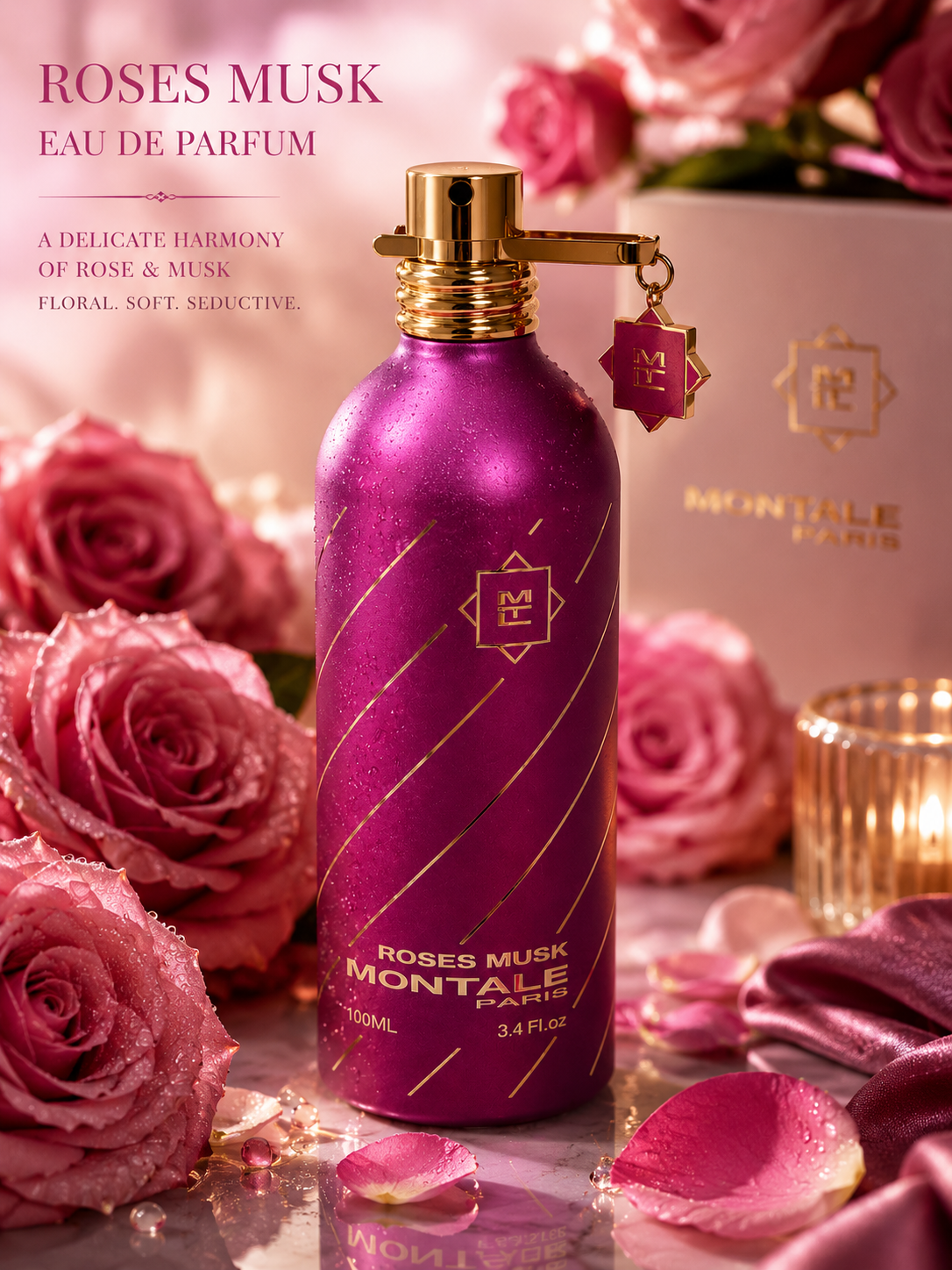 Montale Roses Musk Eau de Parfum 100ml