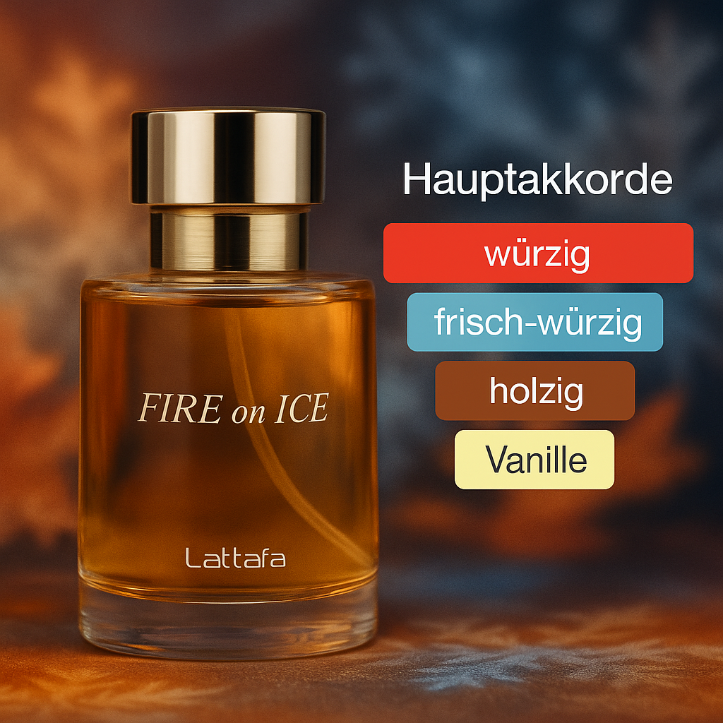 Fire On Ice Lattafa Perfumes für Frauen und Männer