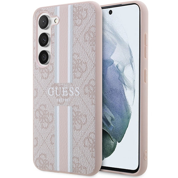 Guess S23 pink hardcase 4G Printed Stripe