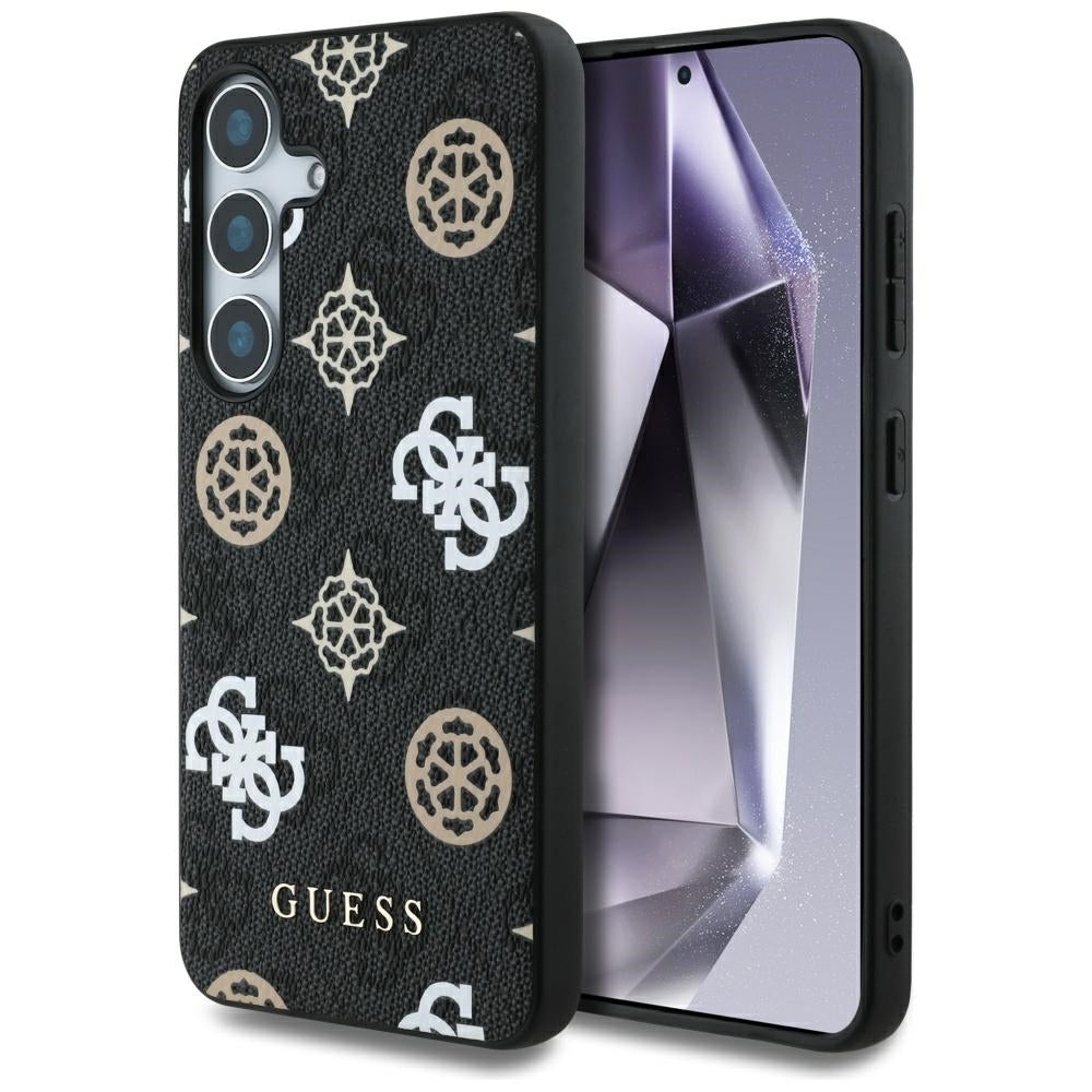 Guess 4G Printed Colored Peony Pattern MagSafe do Samsung Galaxy S25