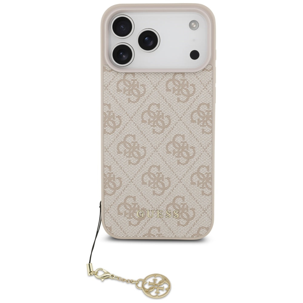 Guess 4G Charms Collection MagSafe case for iPhone  rosa
