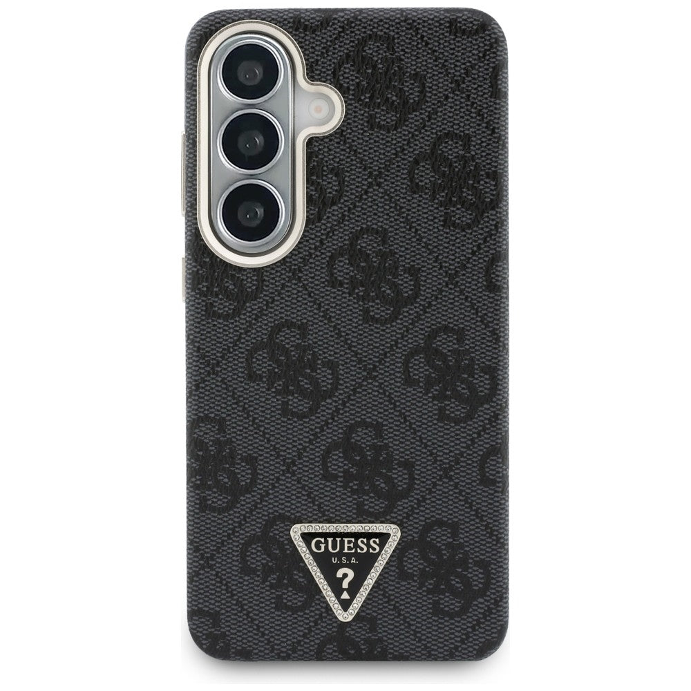 Guess 4G Triangle Logo MagSafe for Samsung Galaxy S26 Plus black