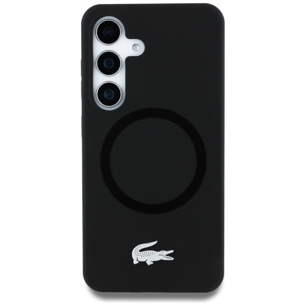Lacoste  Silver Croc Logo MagSafe forSamsung Galaxy  black