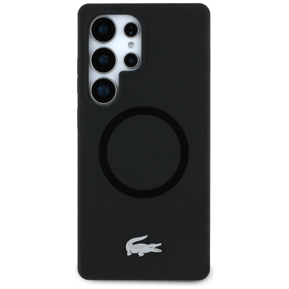 Lacoste  Silver Croc Logo MagSafe forSamsung Galaxy  black