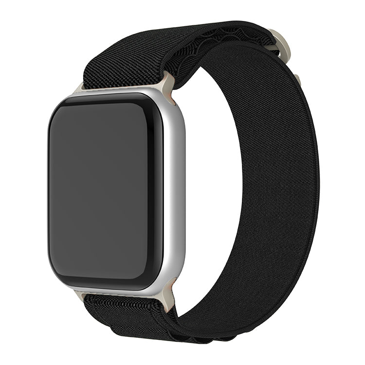 Kompatibel mit Apple Watch Armband Schwarz