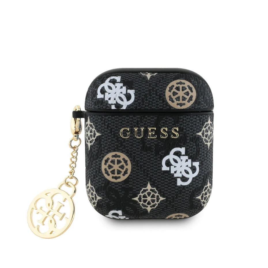 Guess Airpods 1 & 2 Case - Schwarz/Braun