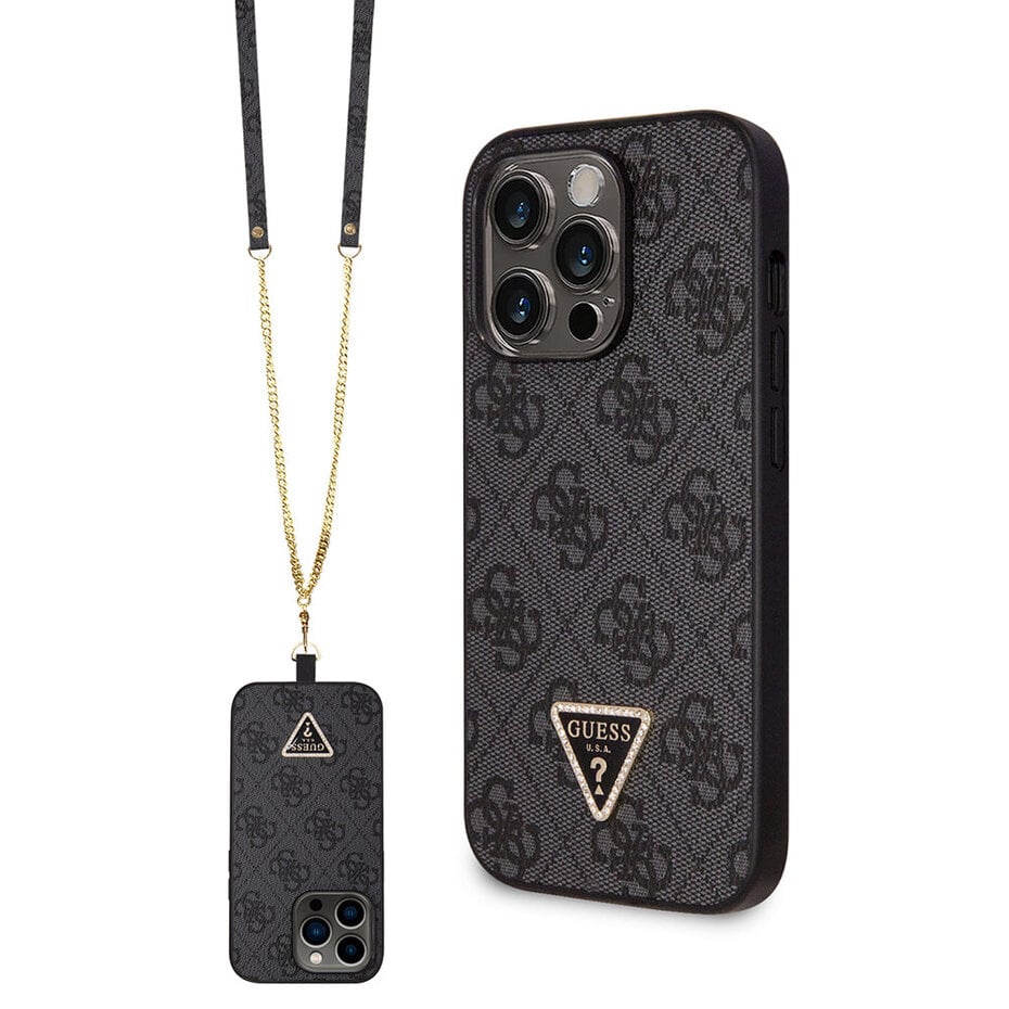 Guess iPhone 12 bis 16 Model - crossbody cord