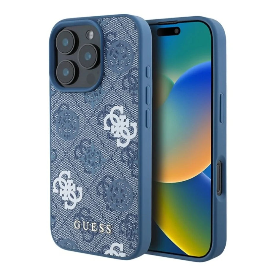 Guess iPhone 16 / 16 Pro  Magsafe - Blau