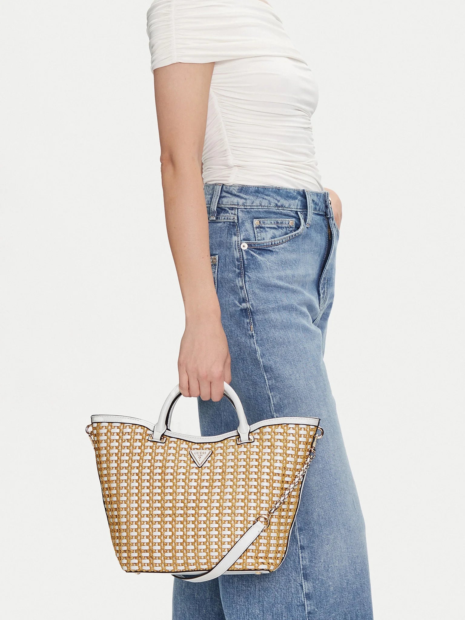 GUESS  Handtasche bone
