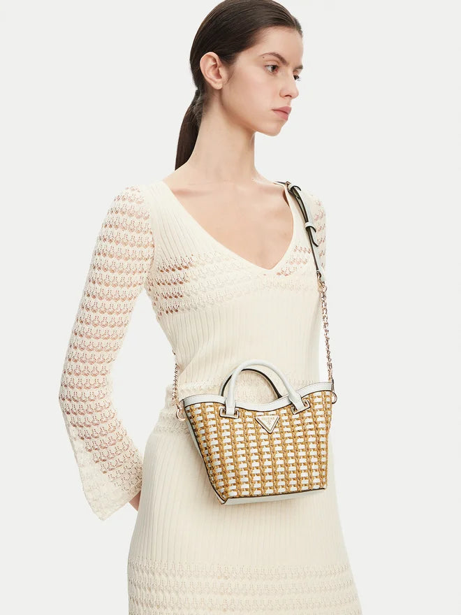 GUESS   Handtasche Weis klein