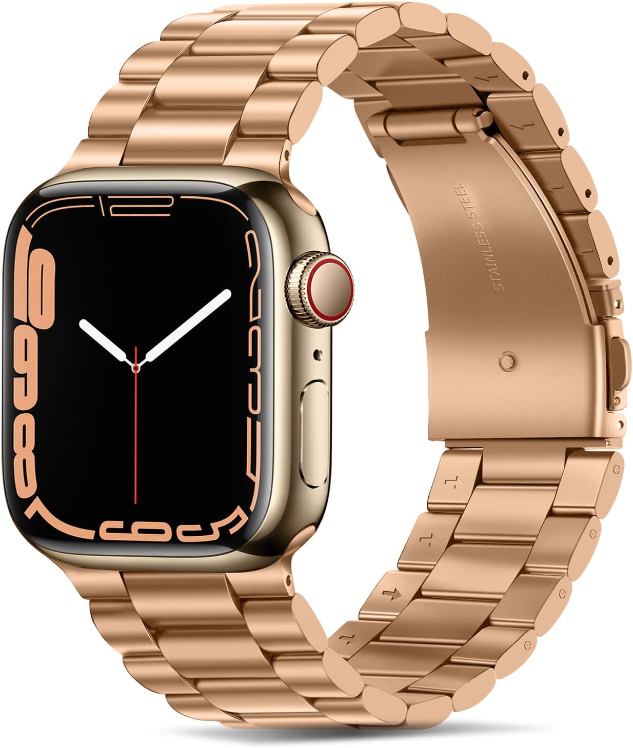 Kompatibel mit Apple Watch Armband Rose Gold