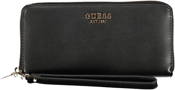 Guess Geldbeutel  Schwarz Glatt